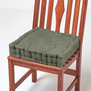 Cotton Box Cushions / Chair Pad / Seat Cushions