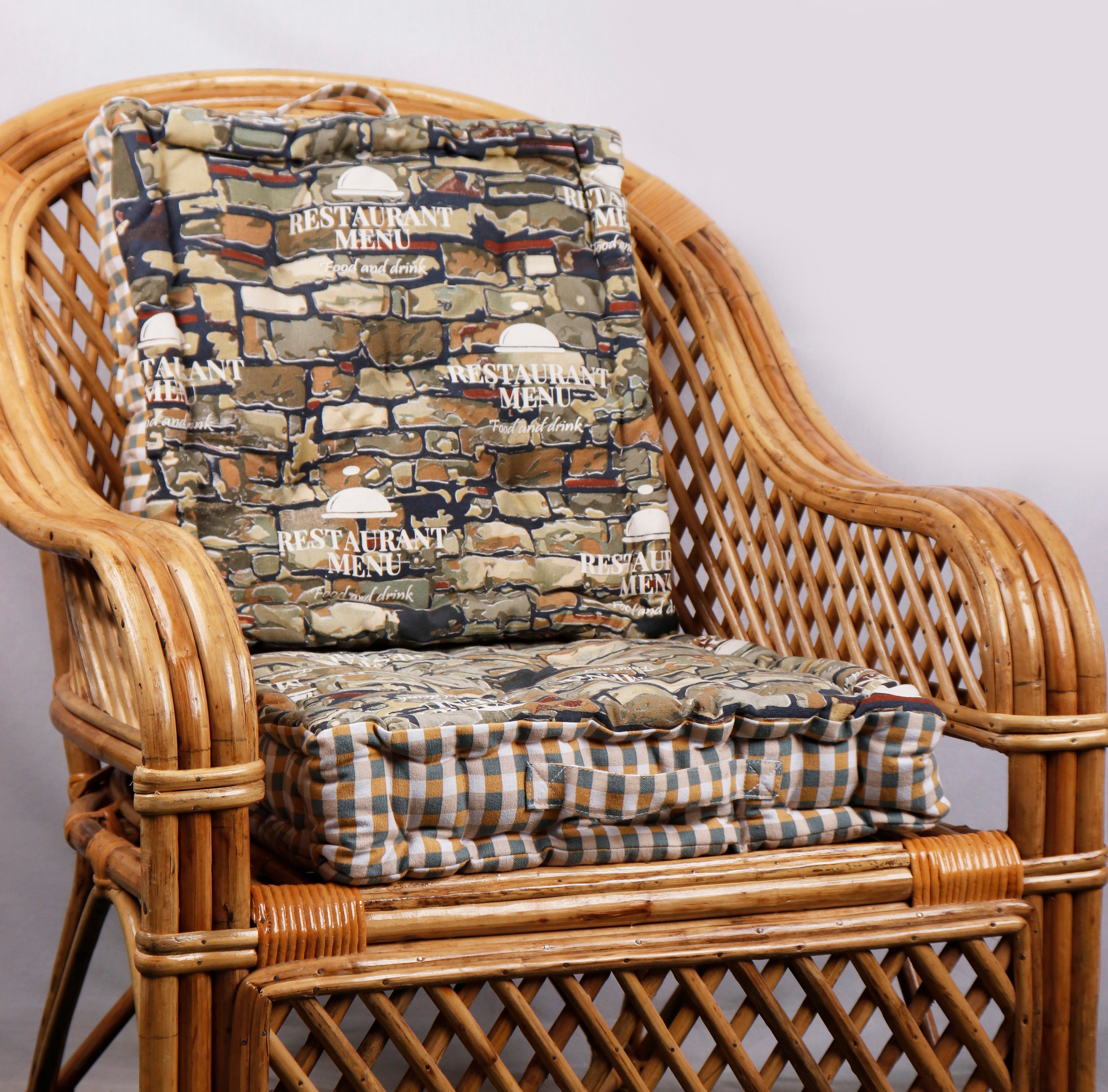 Cotton Box Cushions / Chair Pad / Seat Cushions