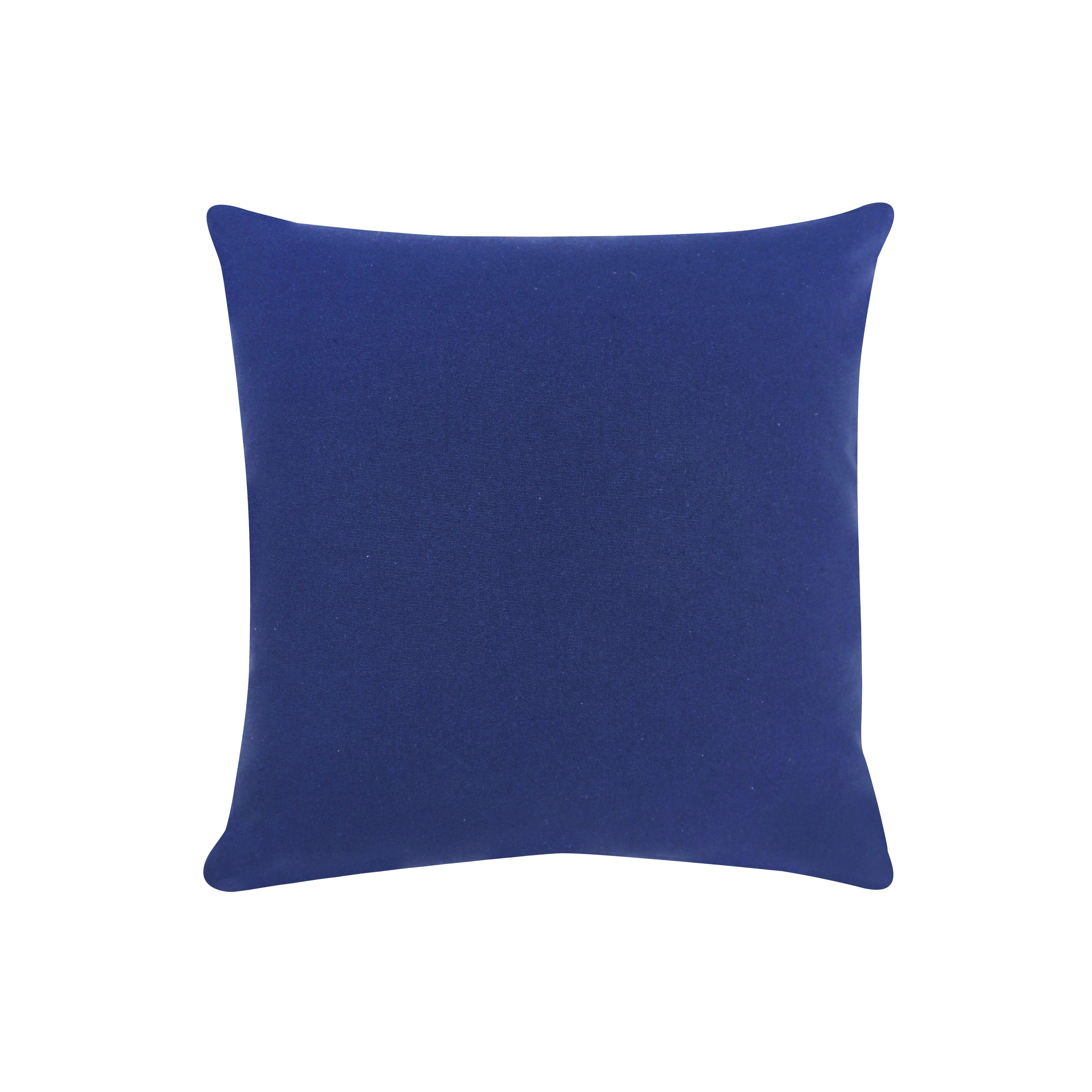 Cotton Polka Dot Blue Cushion Covers
