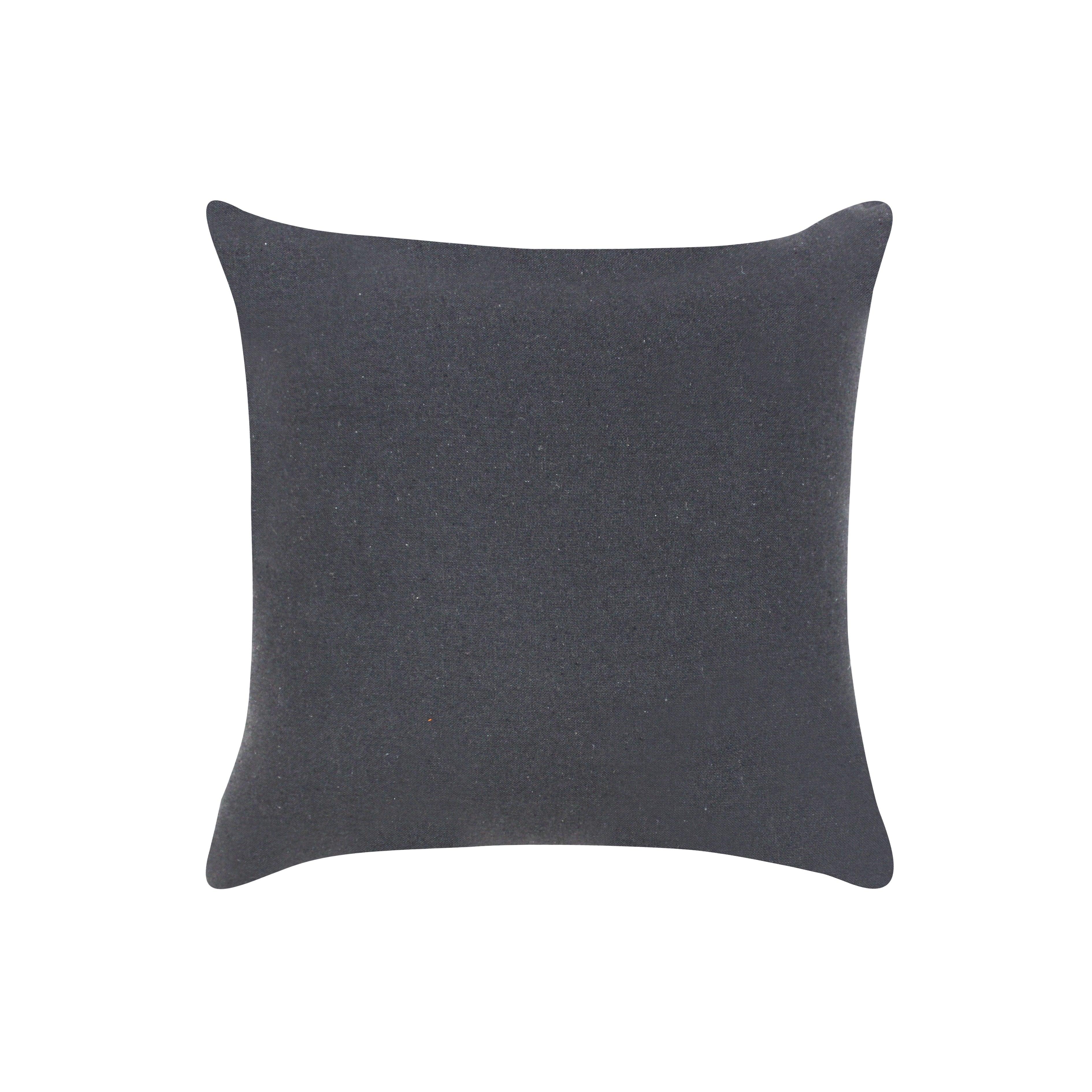 Cotton Grey Damask Cushion Covers