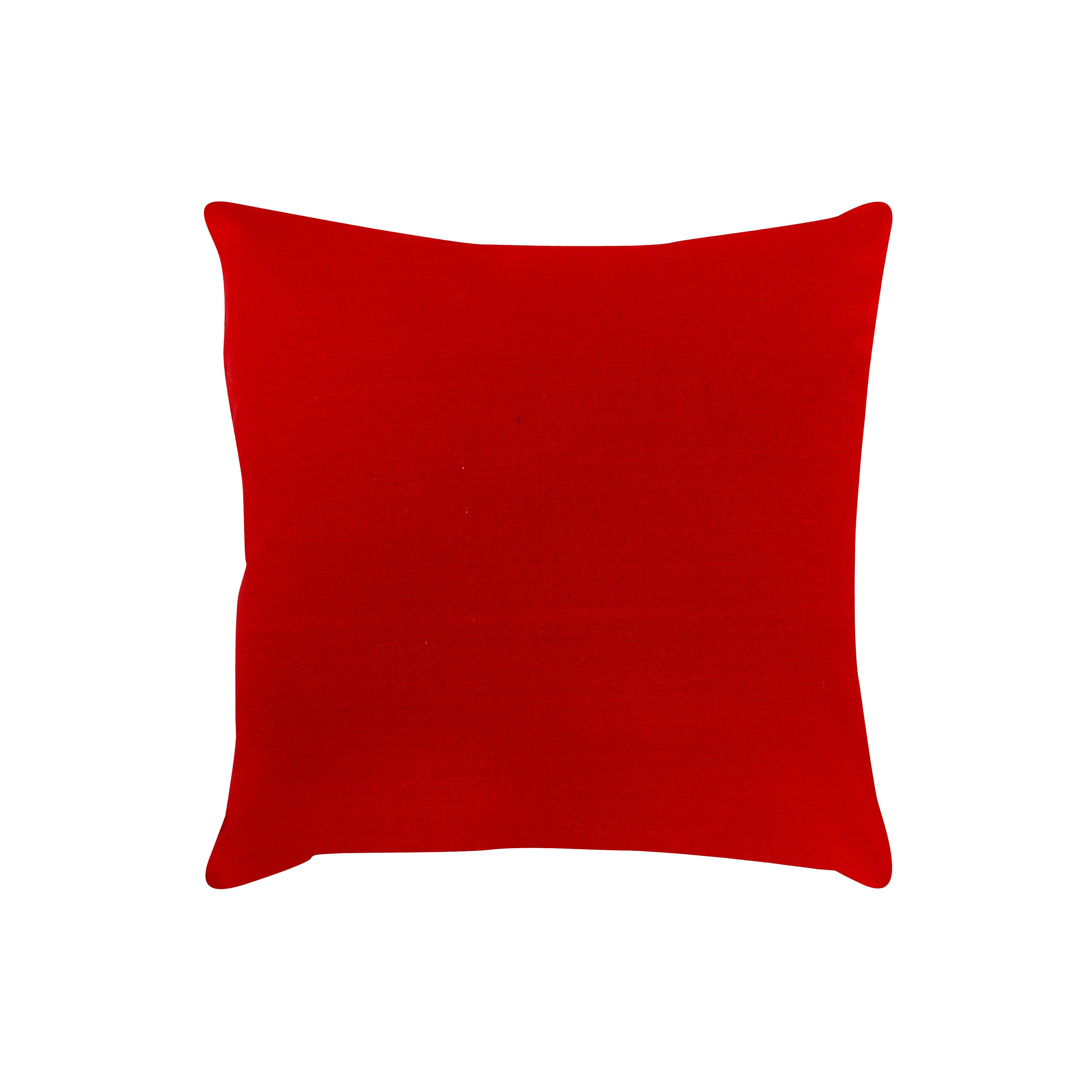 Cotton Xmas Check Cushion Covers