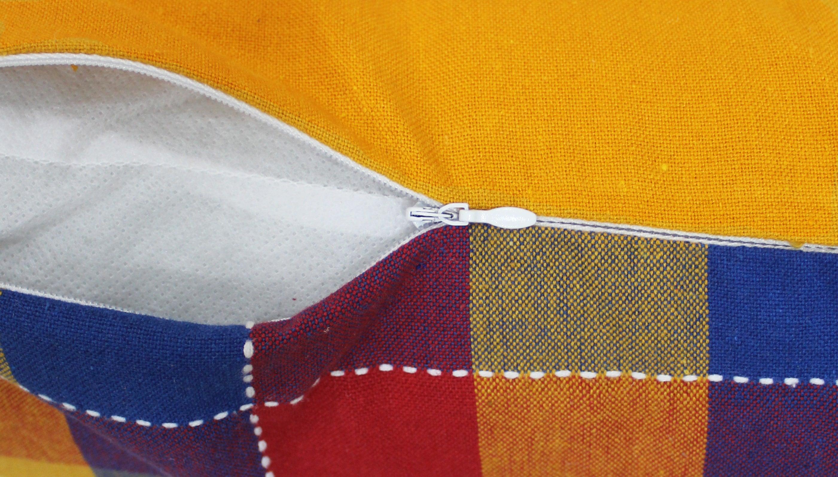 Cotton Adukalam Check Cushion Covers