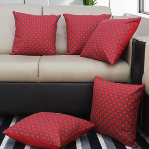 Cotton Buffalo Cross Cushion Covers Pack Of 5 freeshipping - Airwill