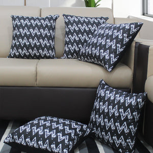 Cotton Zig Zag Cushion Covers Pack of 5 freeshipping - Airwill