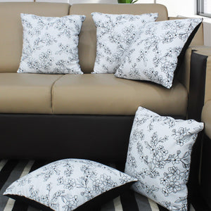 Cotton Pencil Flower Cushion Covers Pack of 5 freeshipping - Airwill