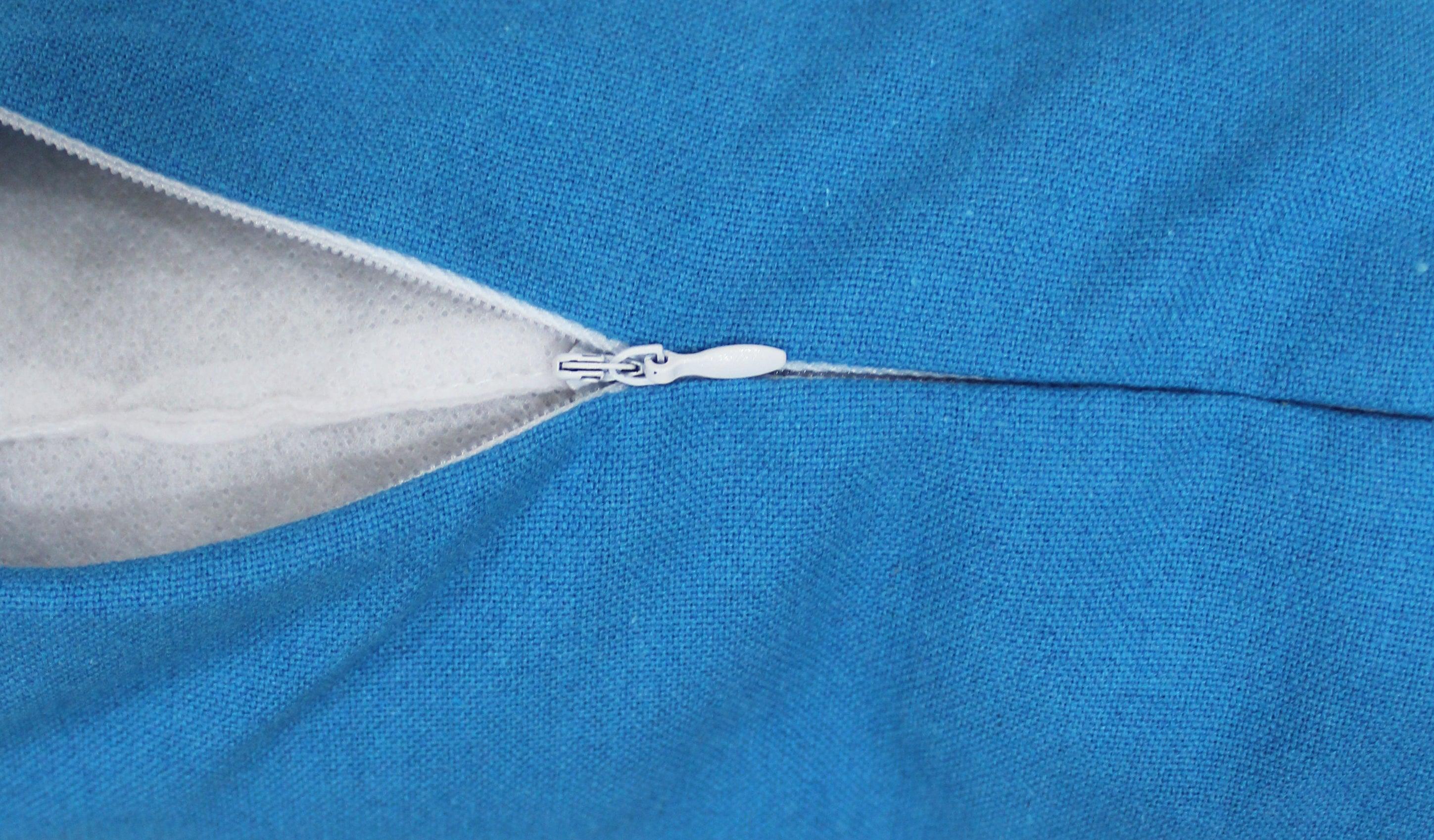 Cotton Solid Turquoise Blue Cushion Covers