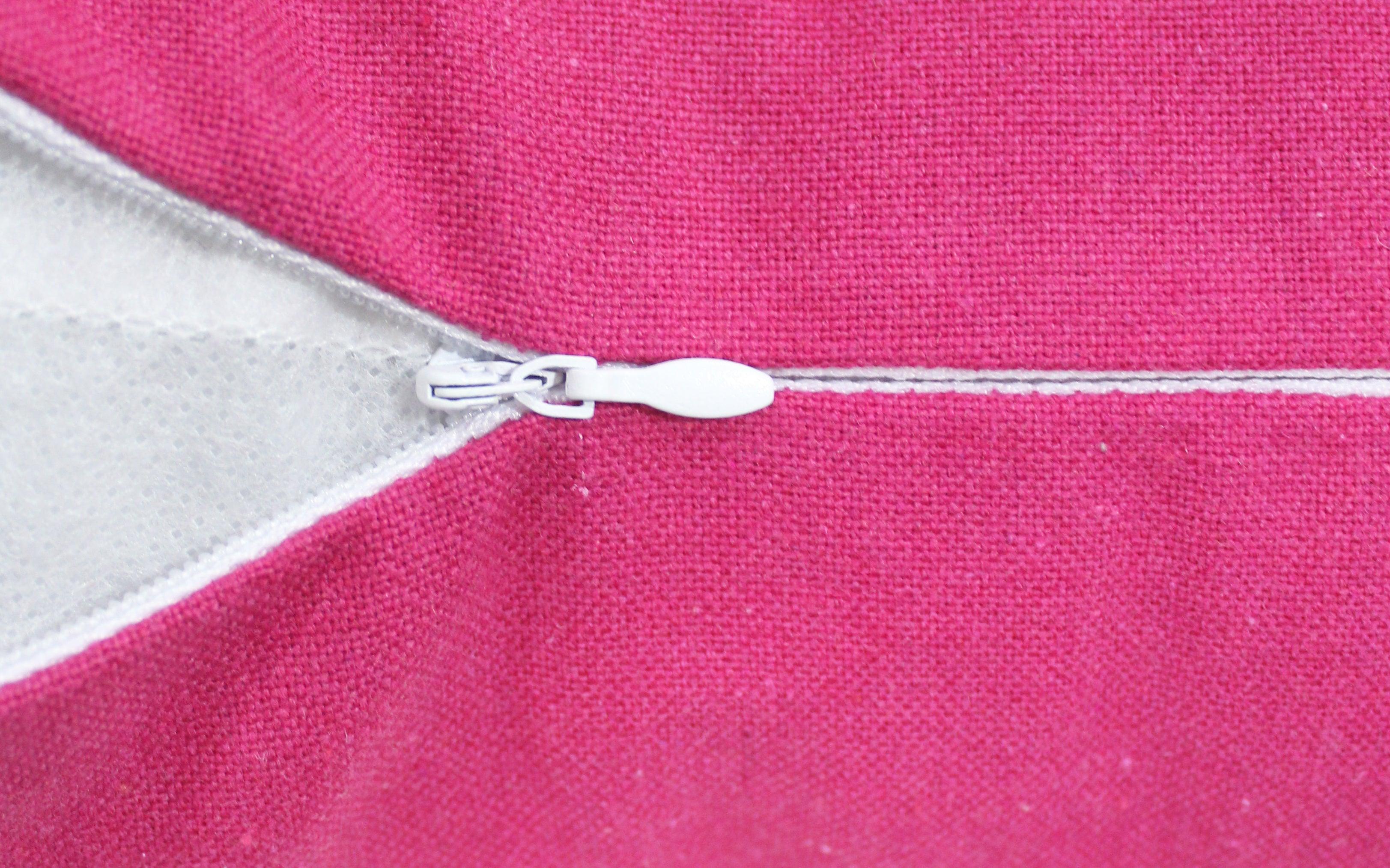 Cotton Solid Pink Cushion Covers