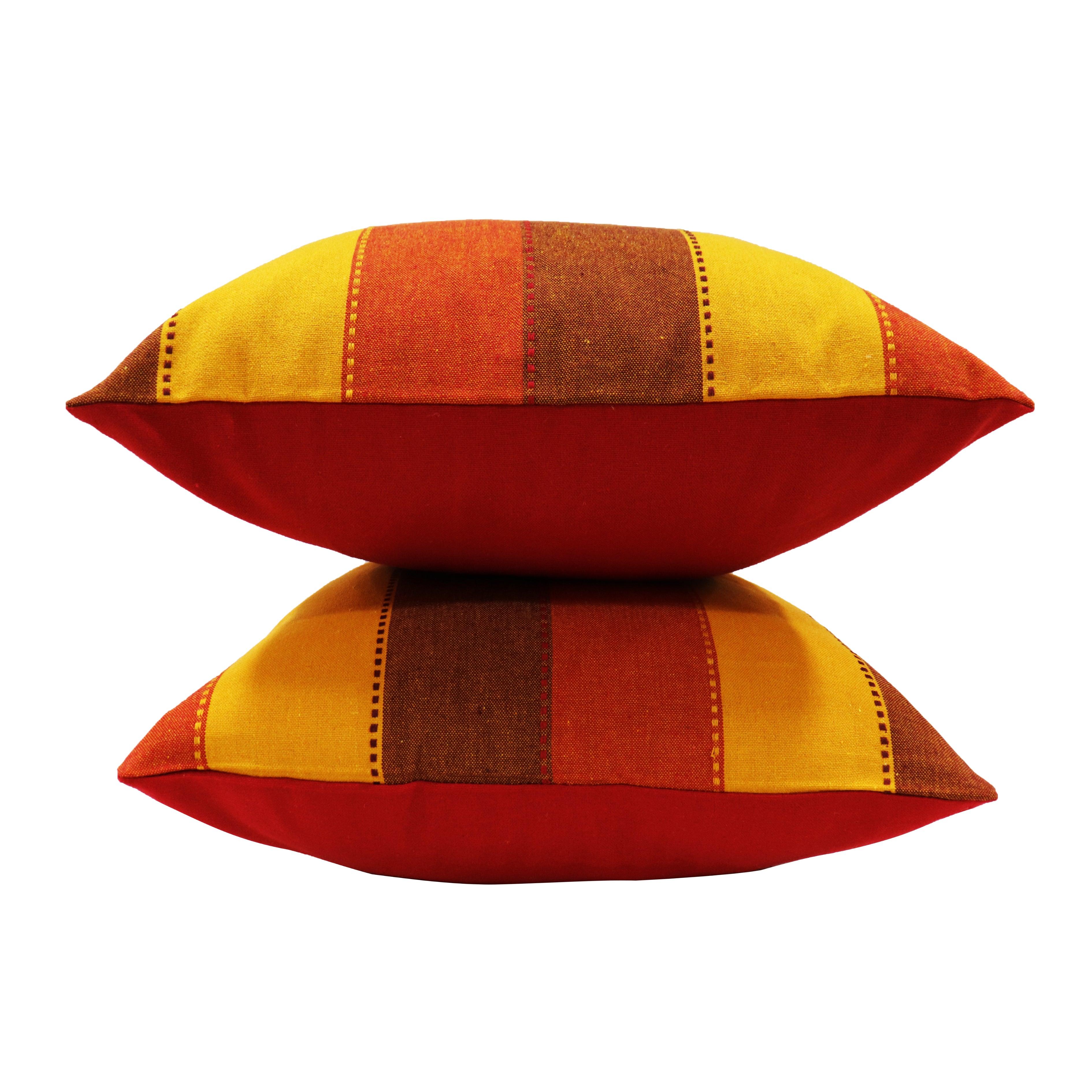 Cotton Dobby Stripe Cushion Covers