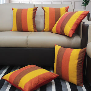 Cotton Dobby Stripe Cushion Covers Pack Of 5 freeshipping - Airwill