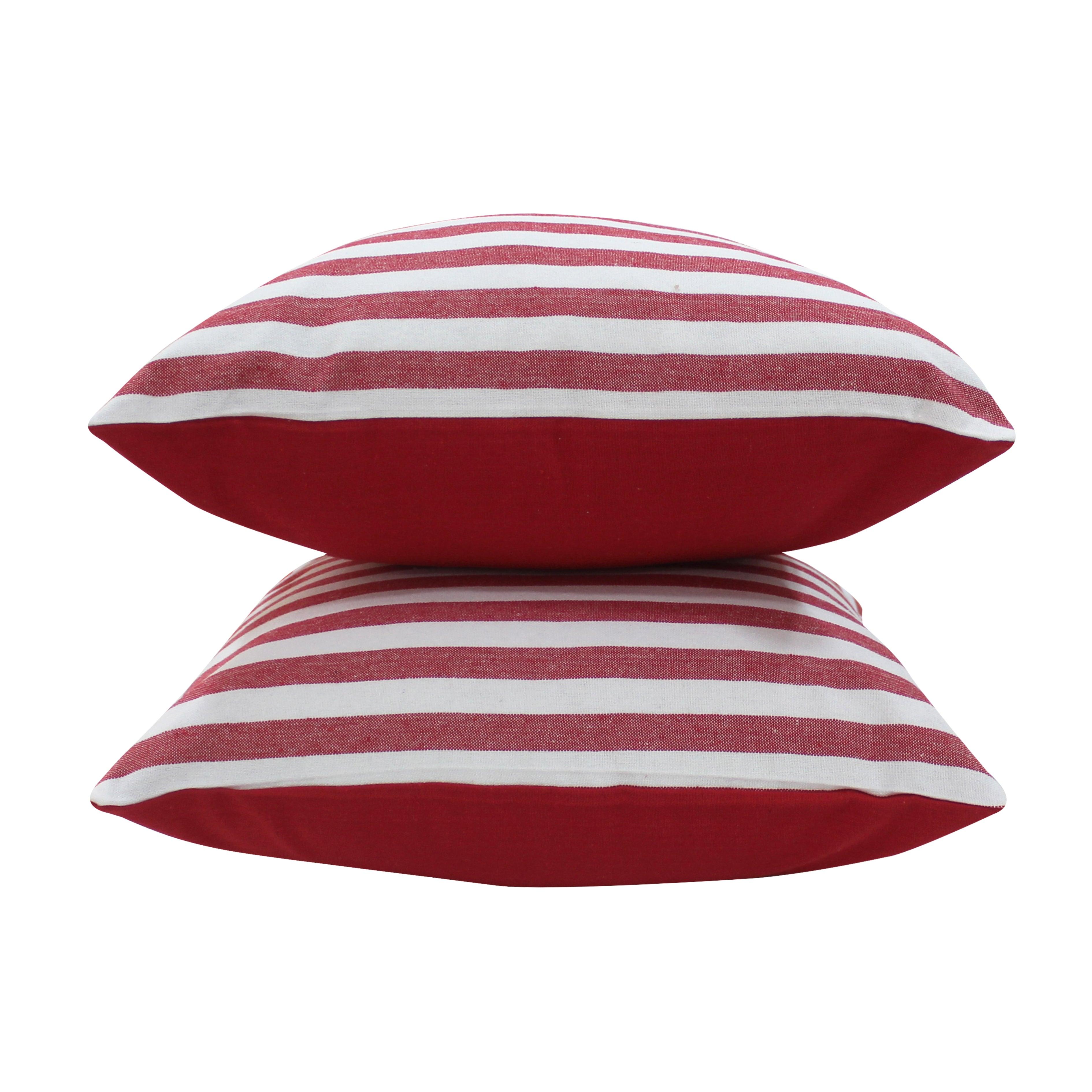 Cotton Candy Stripe Cushion Covers