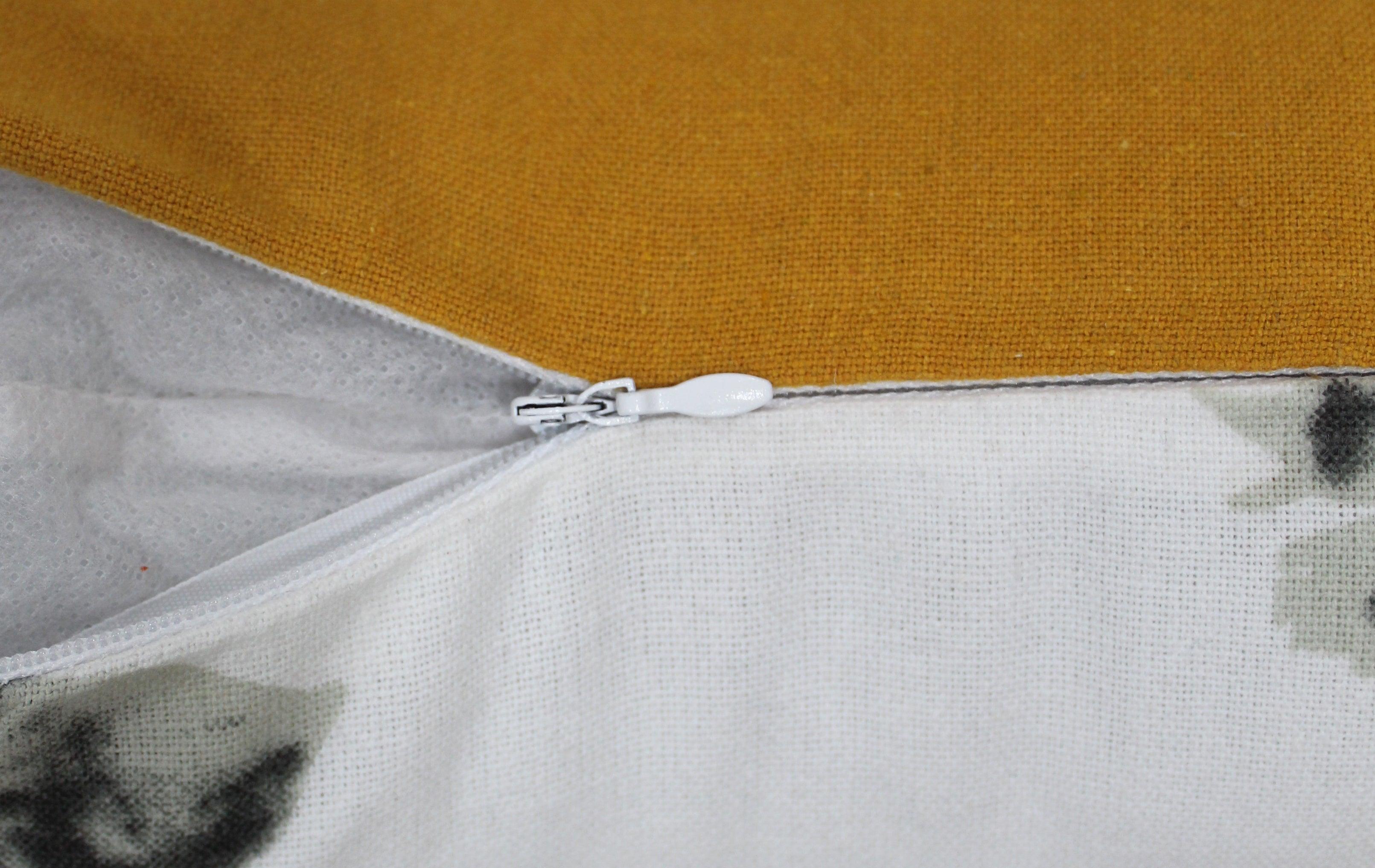 Cotton Elan Flower Cushion Covers