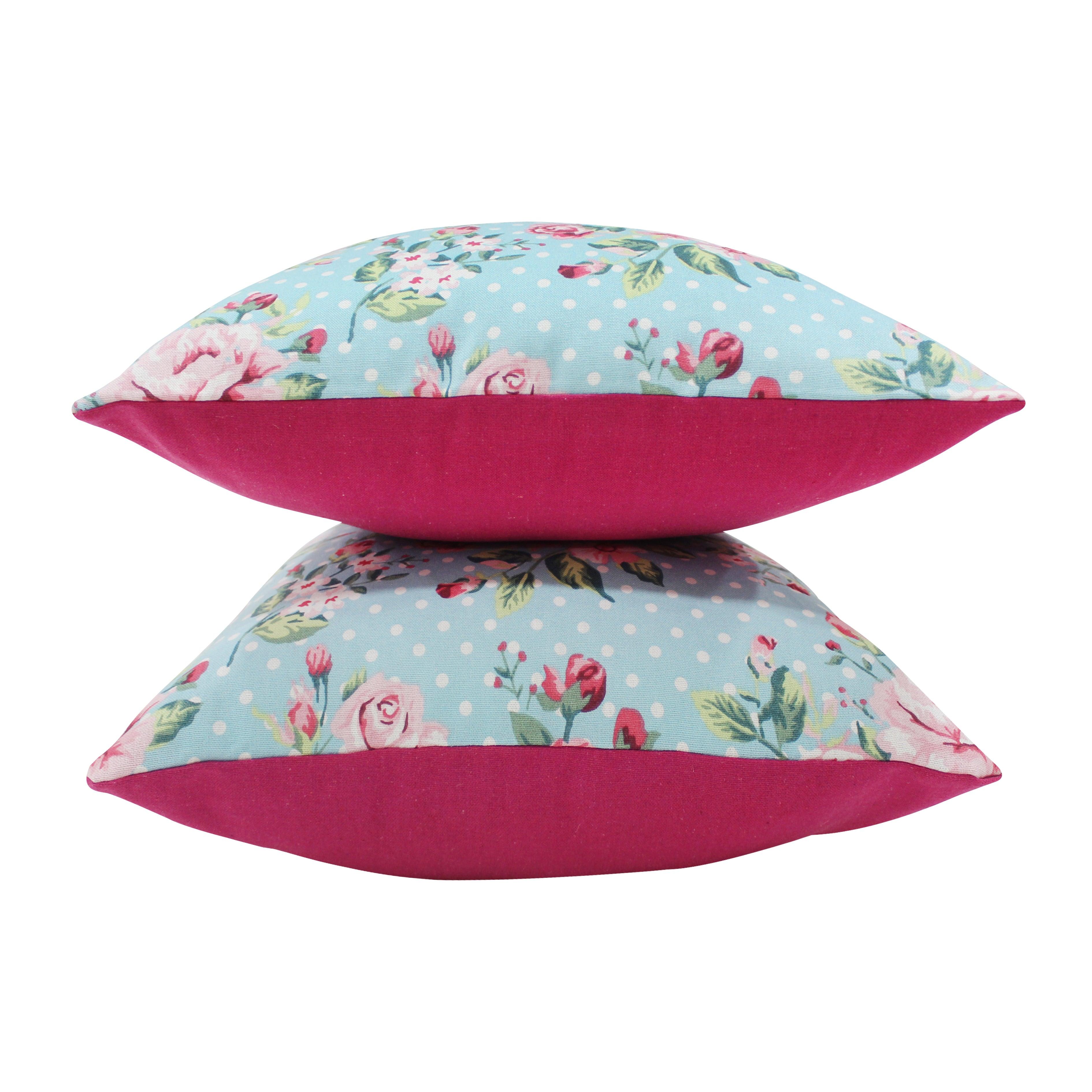 Cotton Blue Sophia Cushion Covers