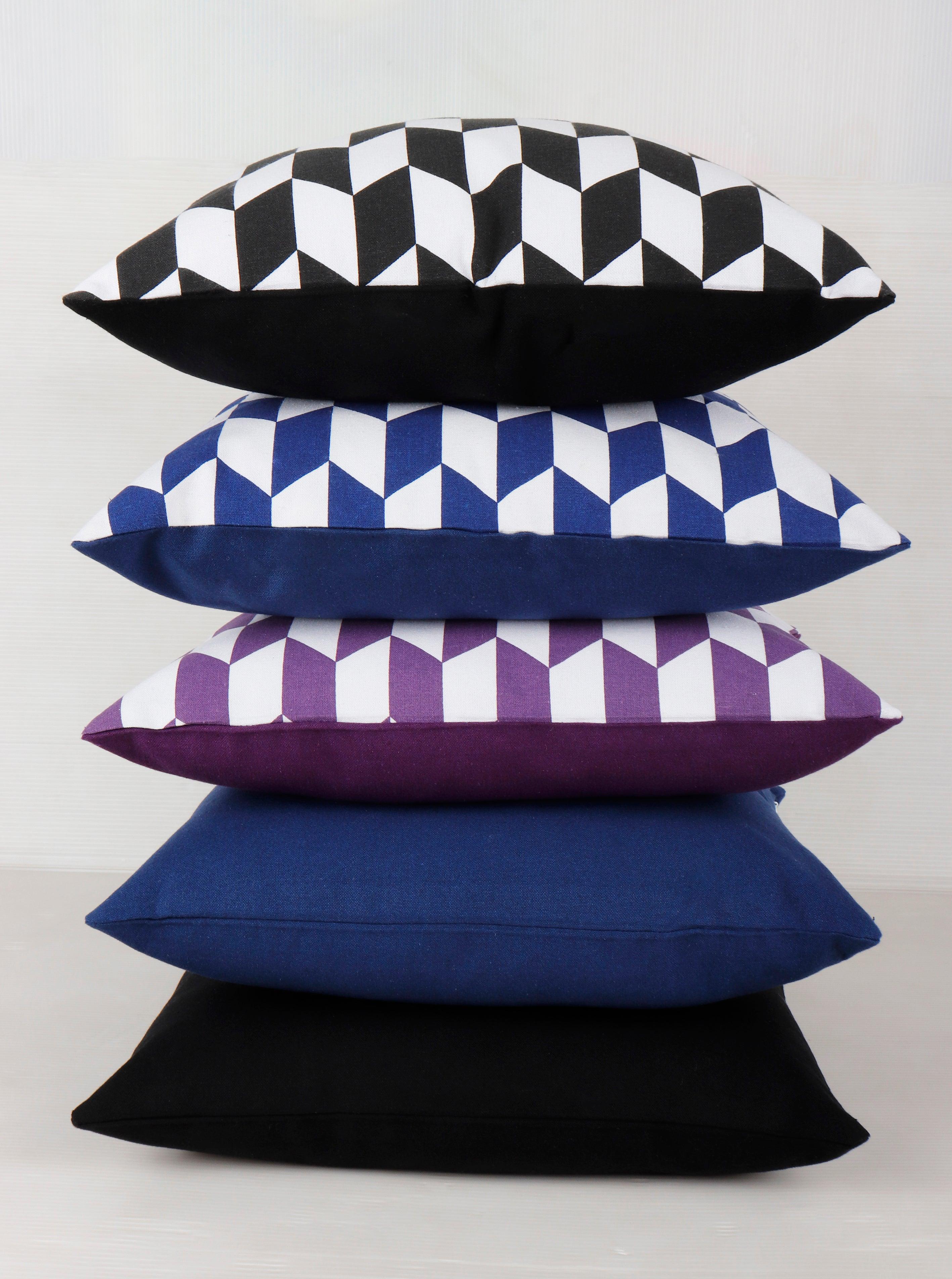 Cotton Classic Diamond Theme Designer Cushion Covers