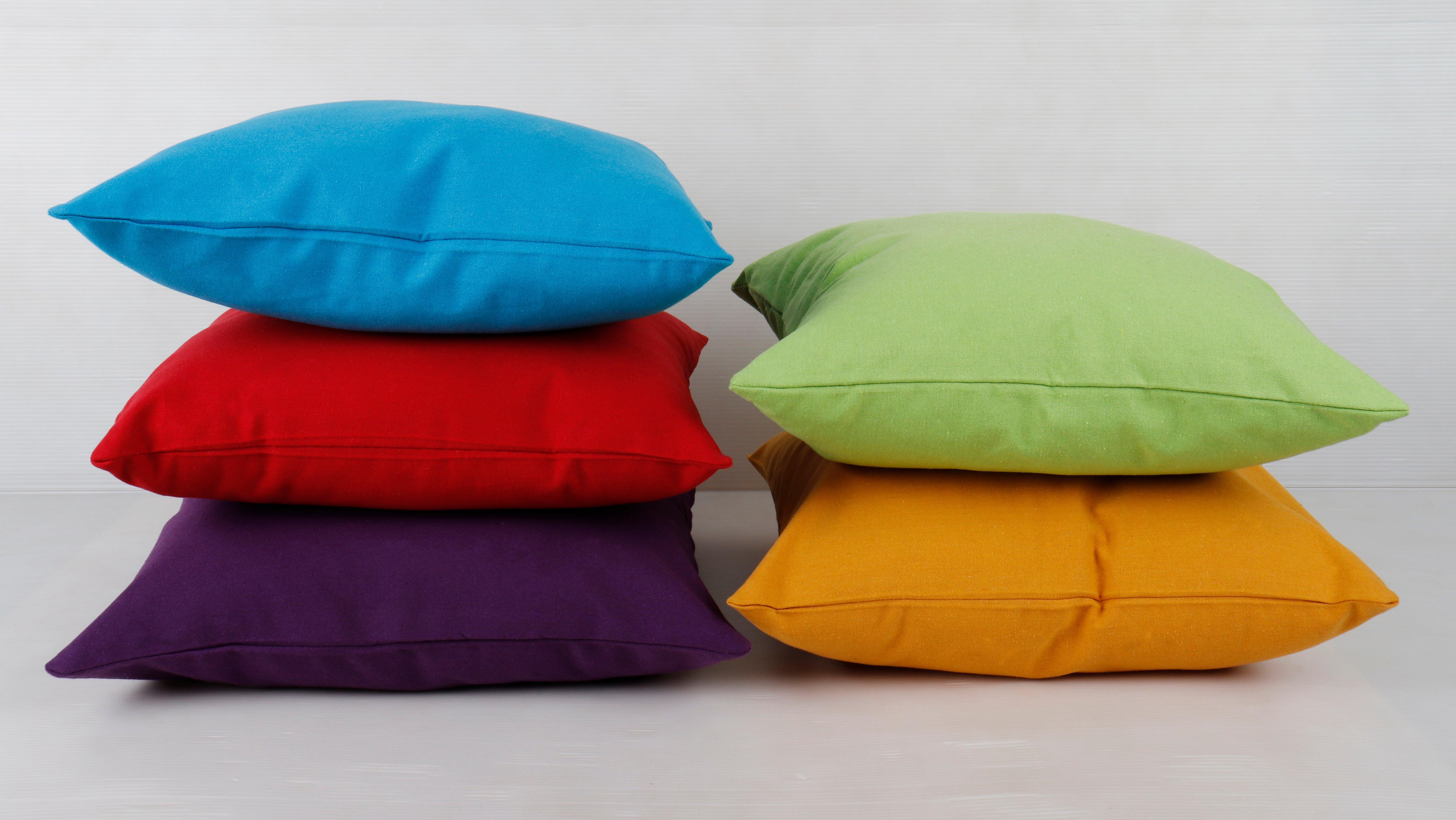 Cotton Solid Theme Designer Cushion Covers