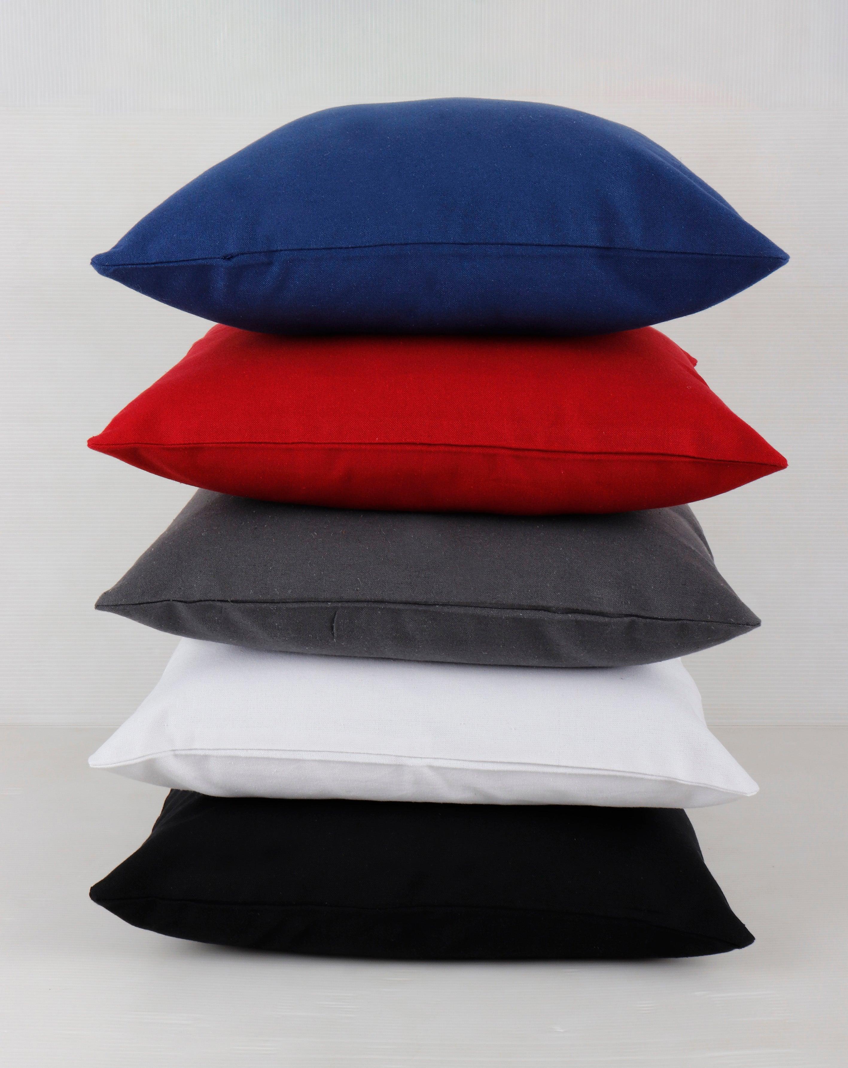 Cotton Solid Theme Designer Cushion Covers