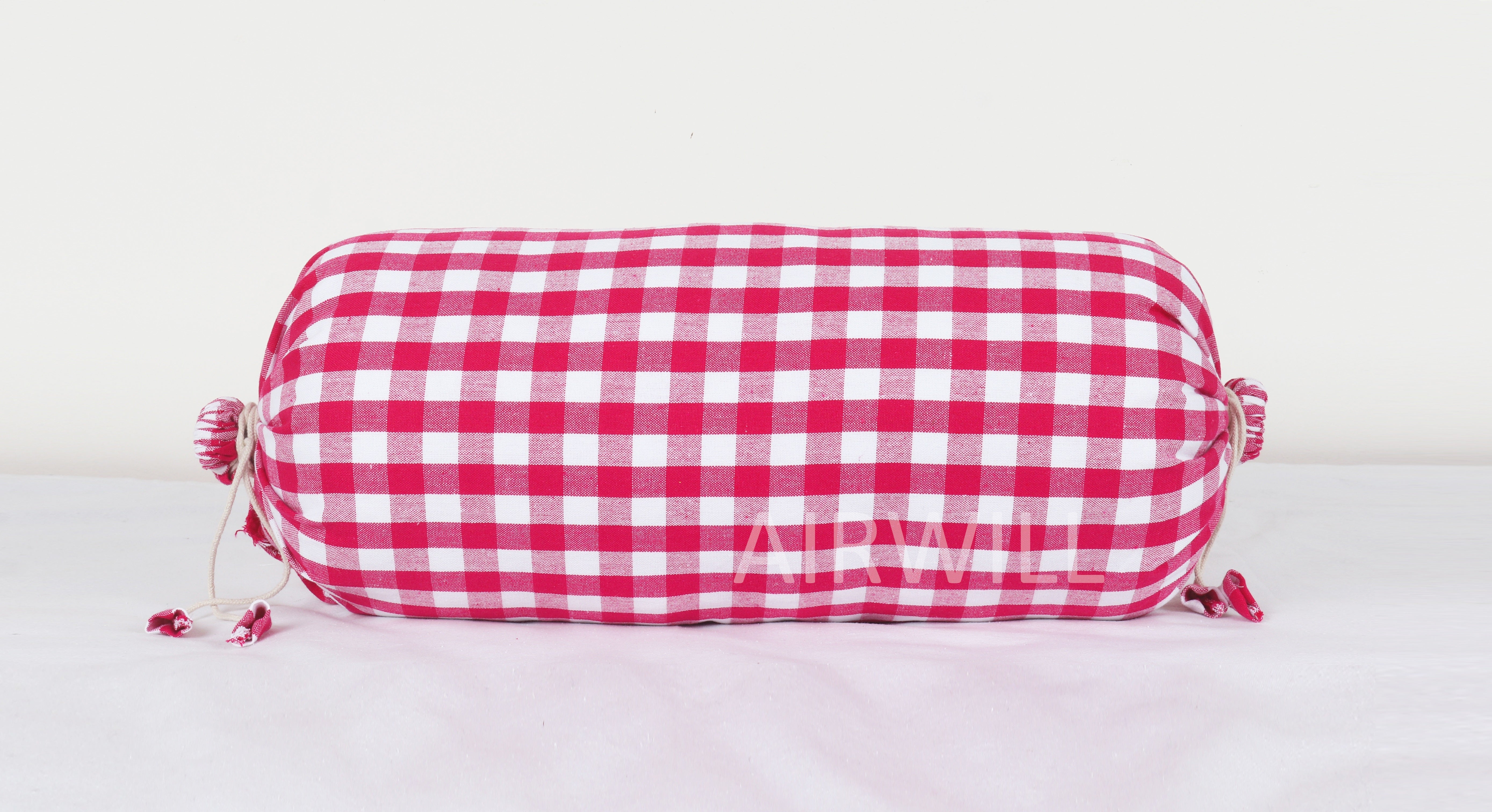 Cotton Premium Diwan Set Pink & White