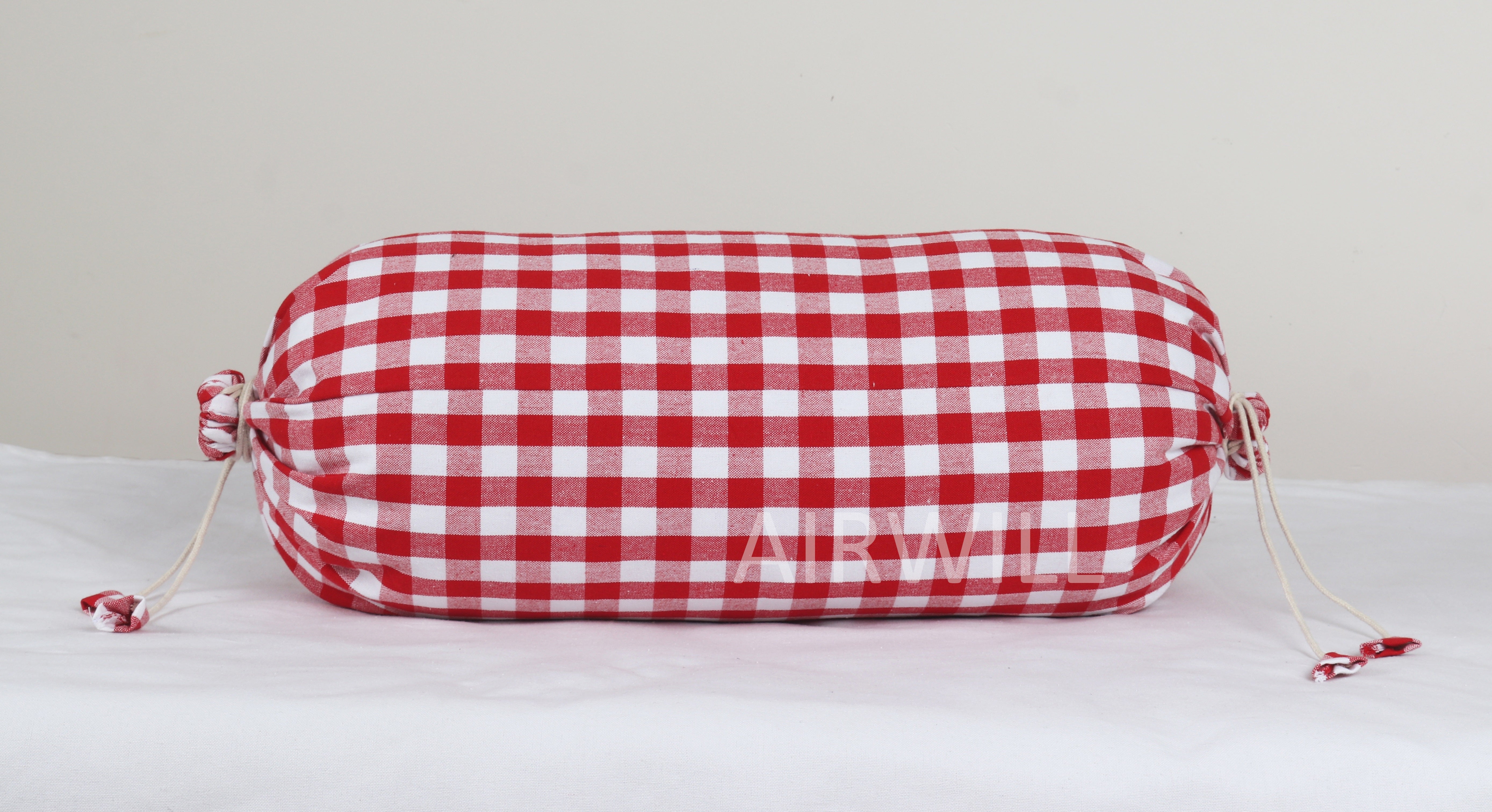 Cotton Opulent Diwan Set Red & White