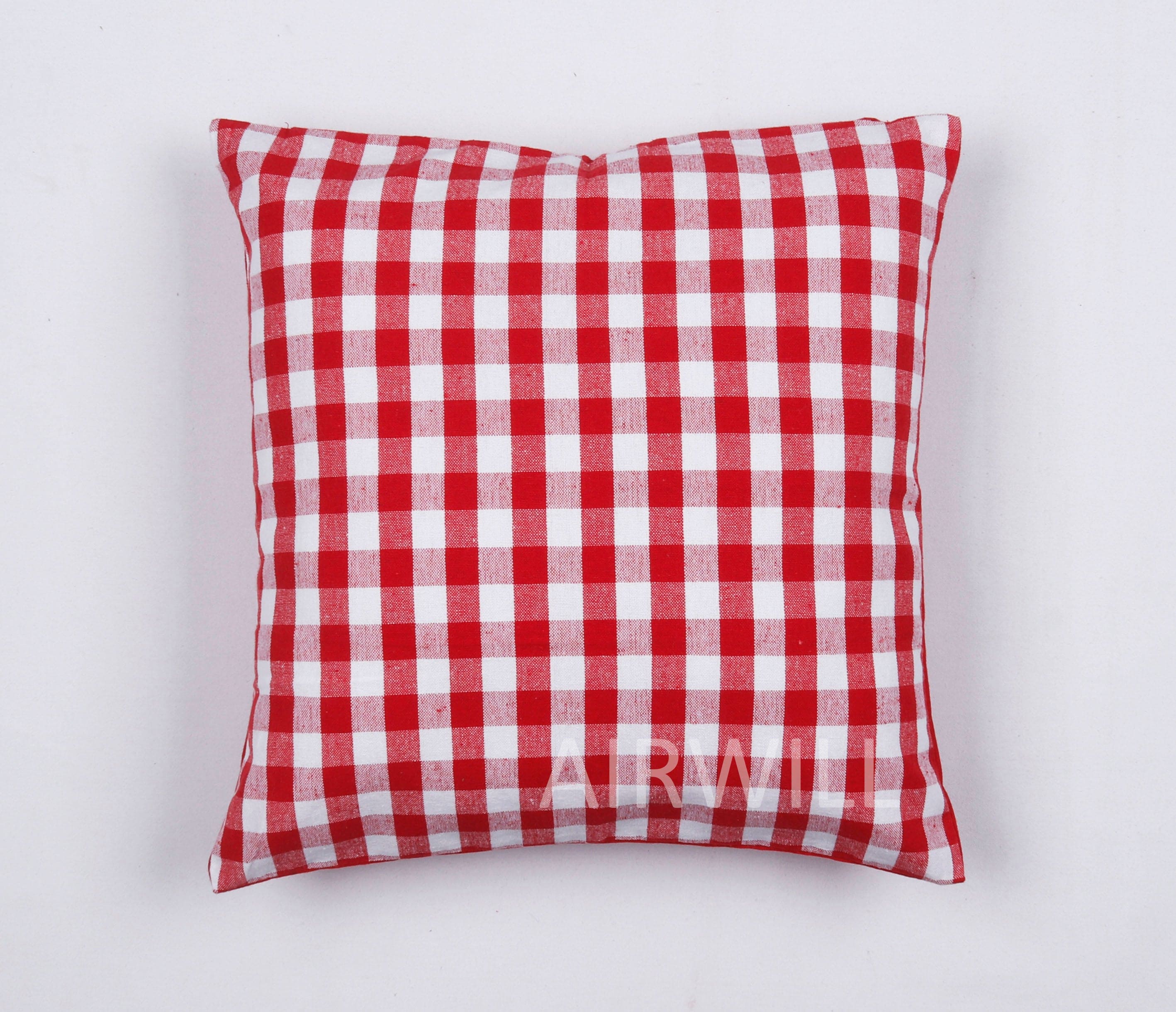 Cotton Opulent Diwan Set Red & White