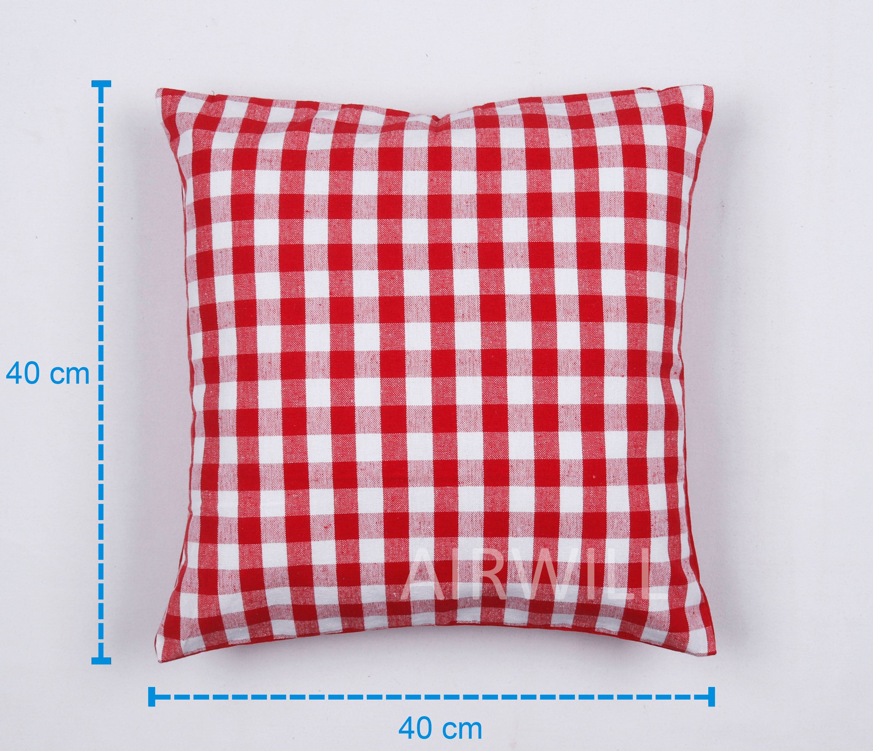 Cotton Opulent Diwan Set Red & White