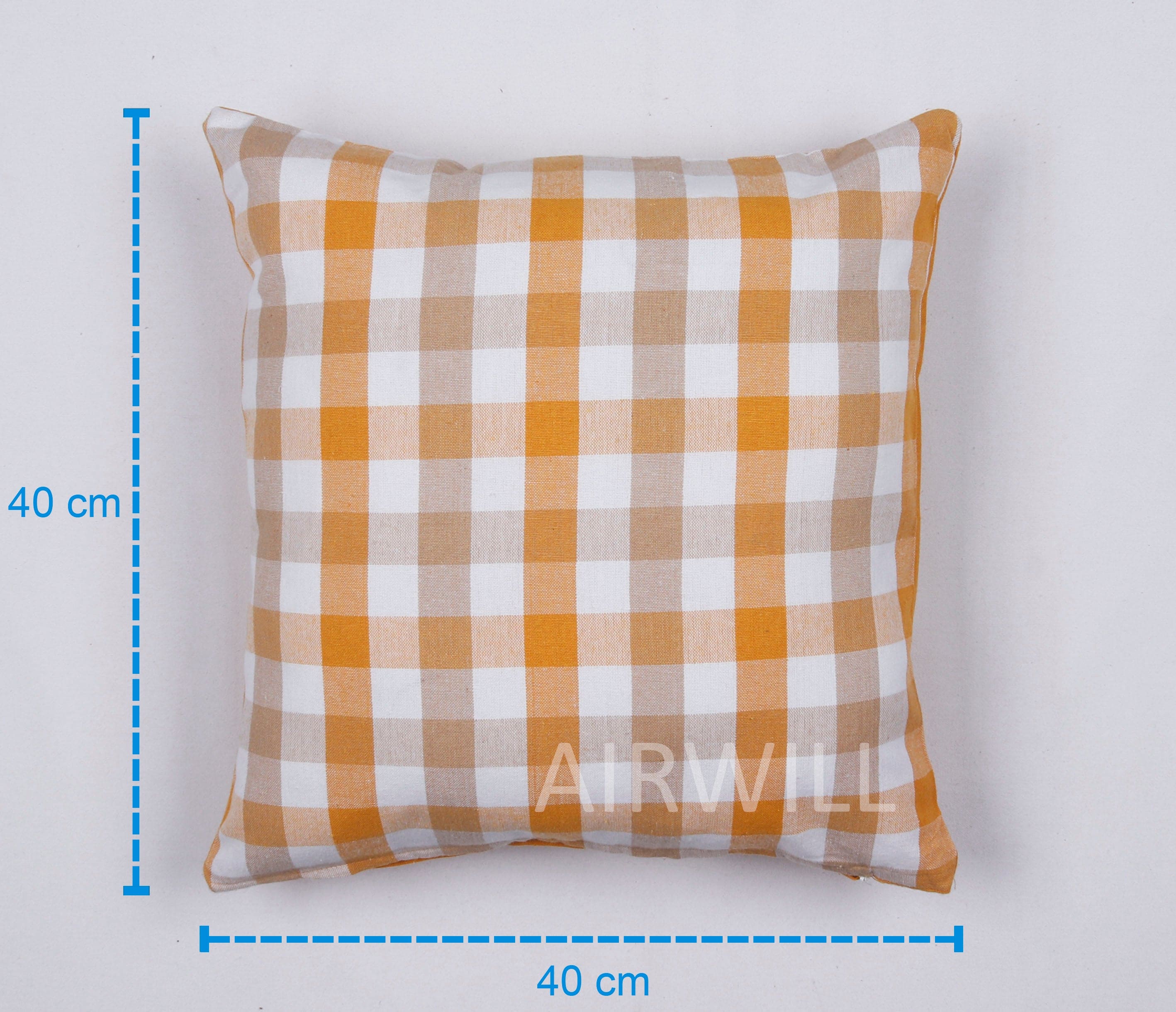 Cotton Opulent Diwan Set Yellow & Beige