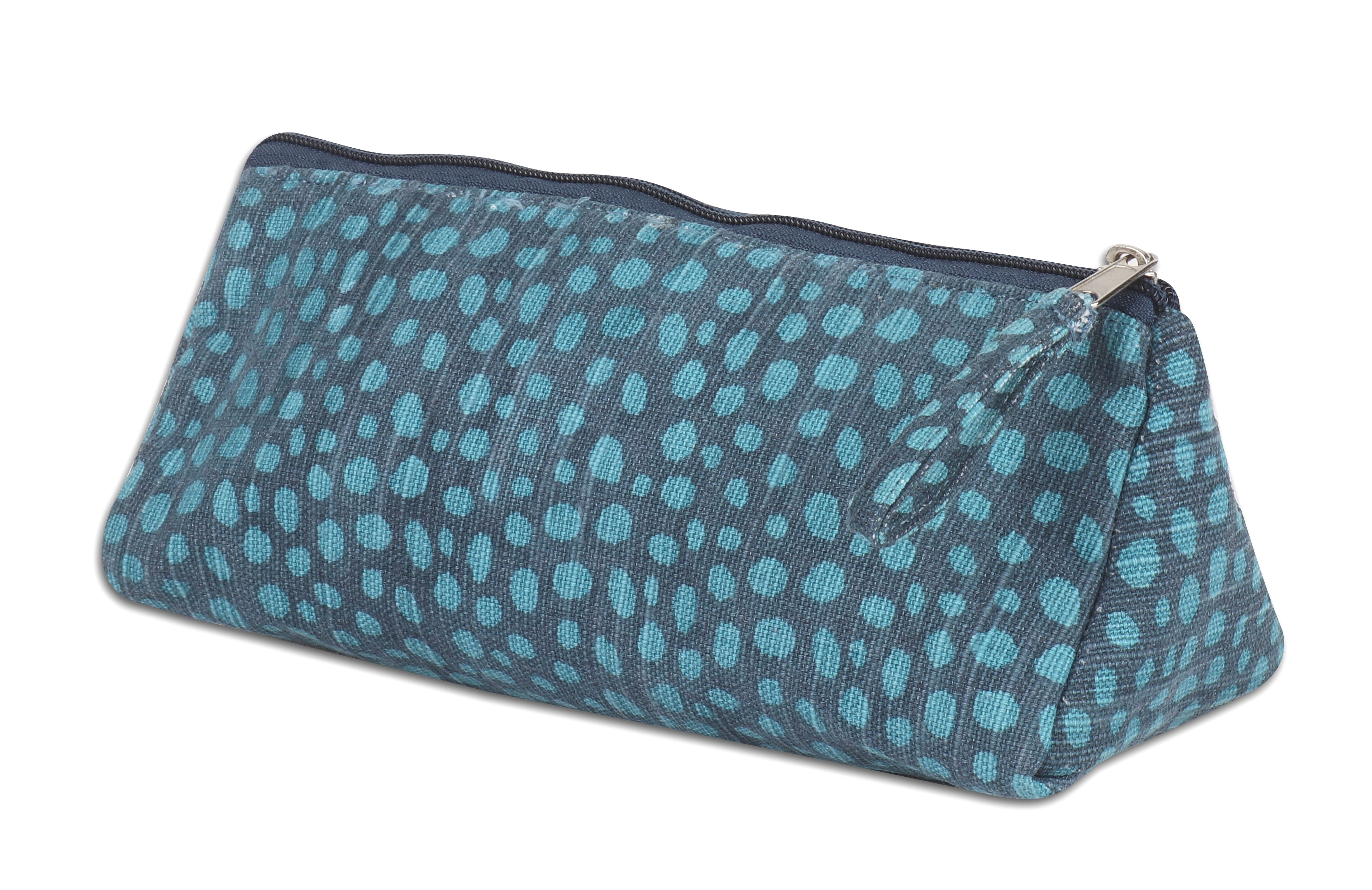 Cotton Black & Blue Pouches - Pack of 2 pcs