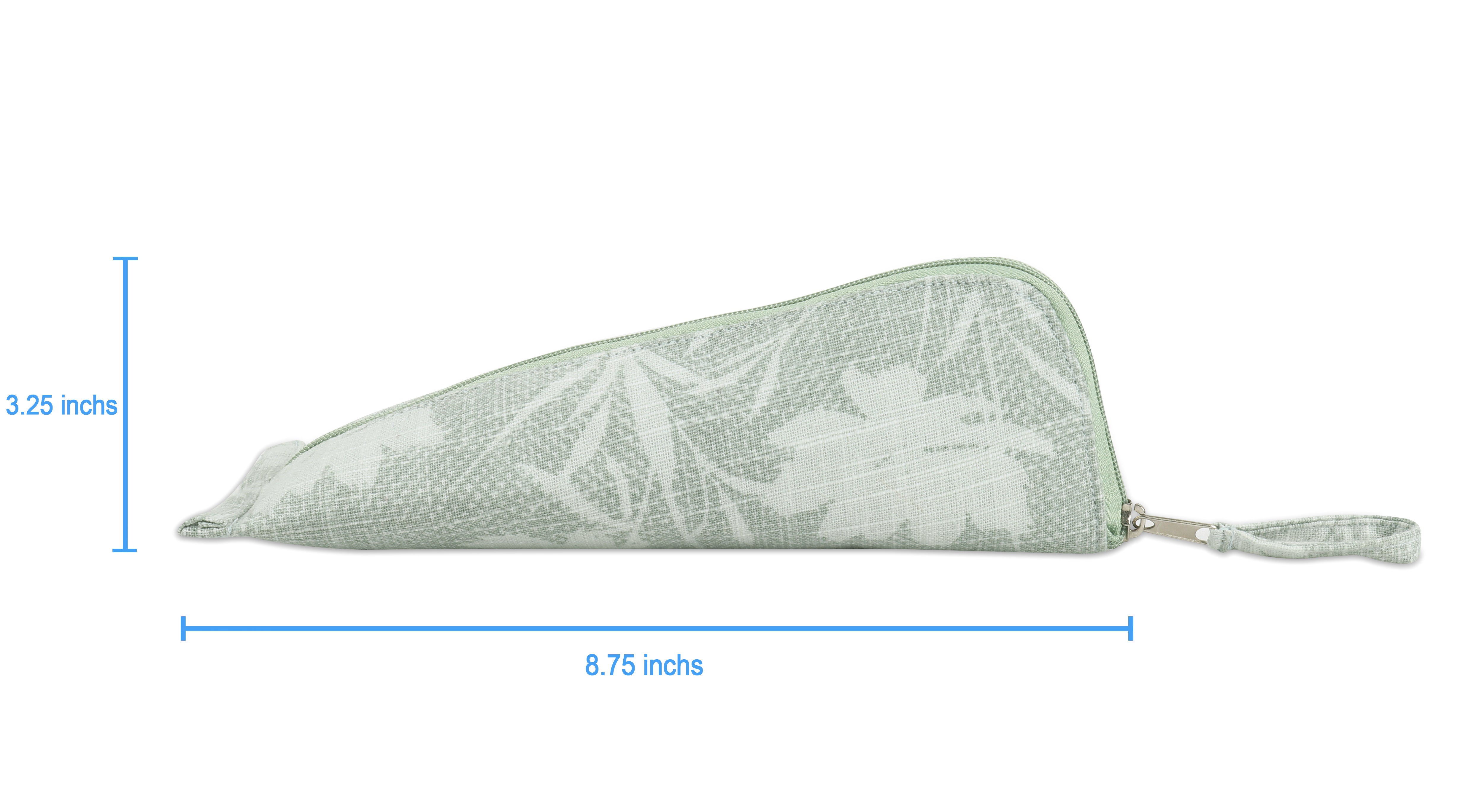 Cotton Grey & White Pencil Pouches - Pack of 2 pcs