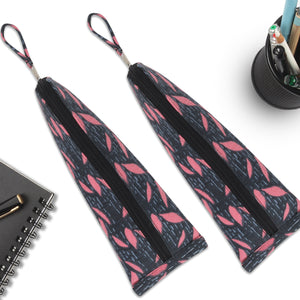 Cotton Pink &  Blue Pencil Pouches - Pack of 2 pcs