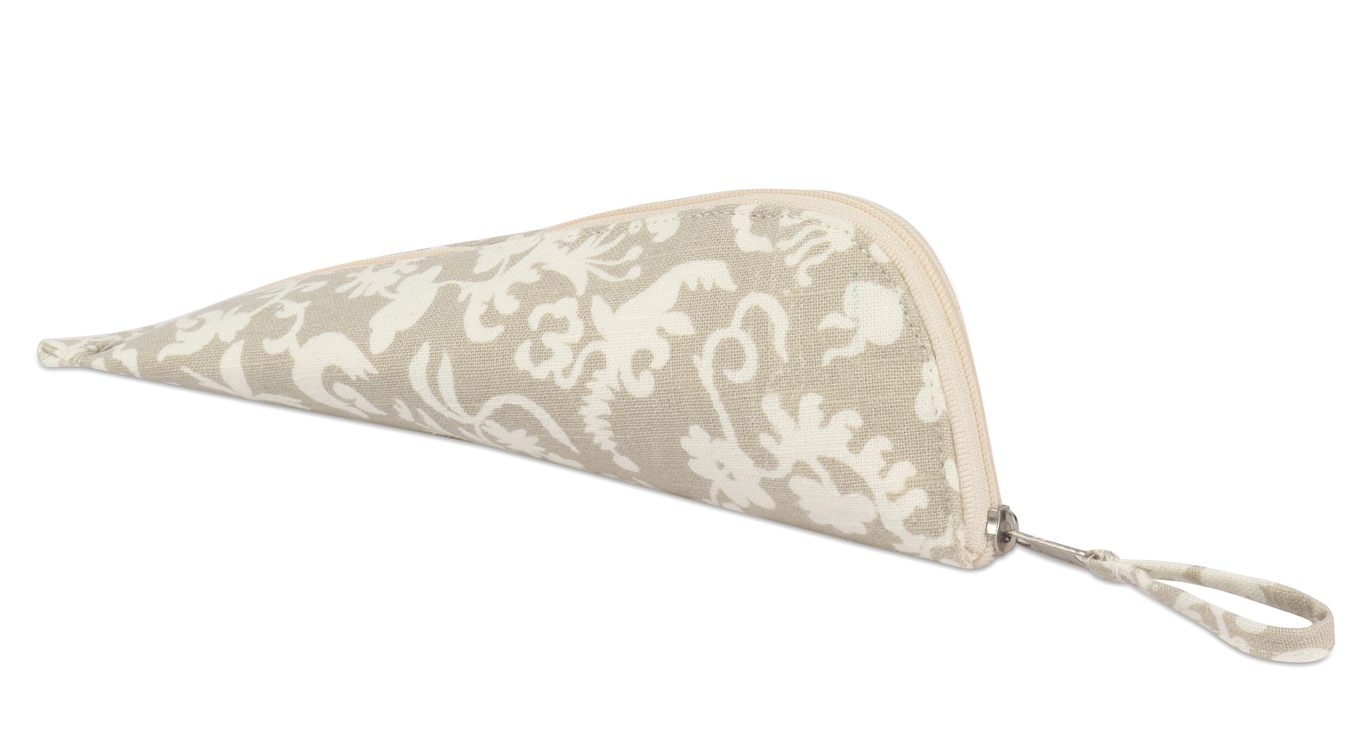 Cotton Green Sandal Pencil Pouches - Pack of 2 pcs