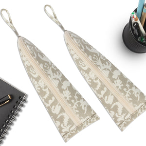 Cotton Green Sandal Pencil Pouches - Pack of 2 pcs