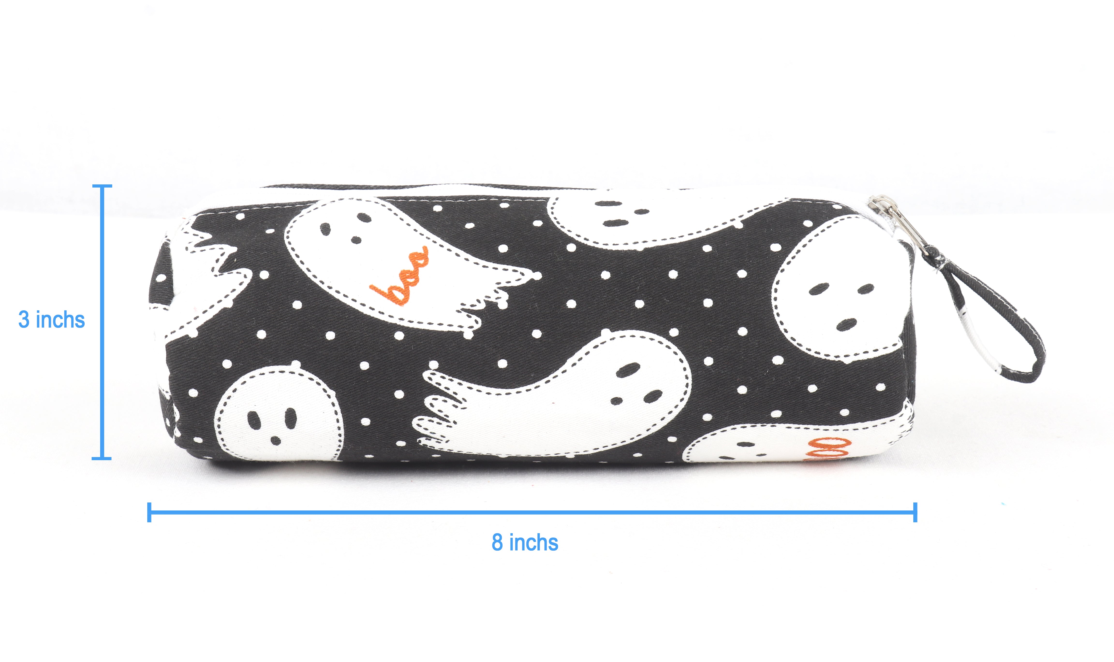 Cotton Black White Doll Pencil Pouches - Pack of 2 pcs