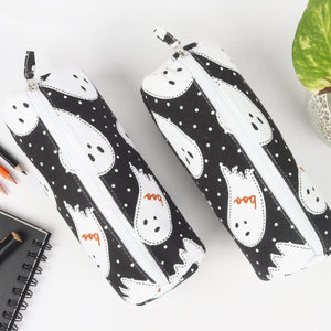 Cotton Black White Doll Pencil Pouches - Pack of 2 pcs