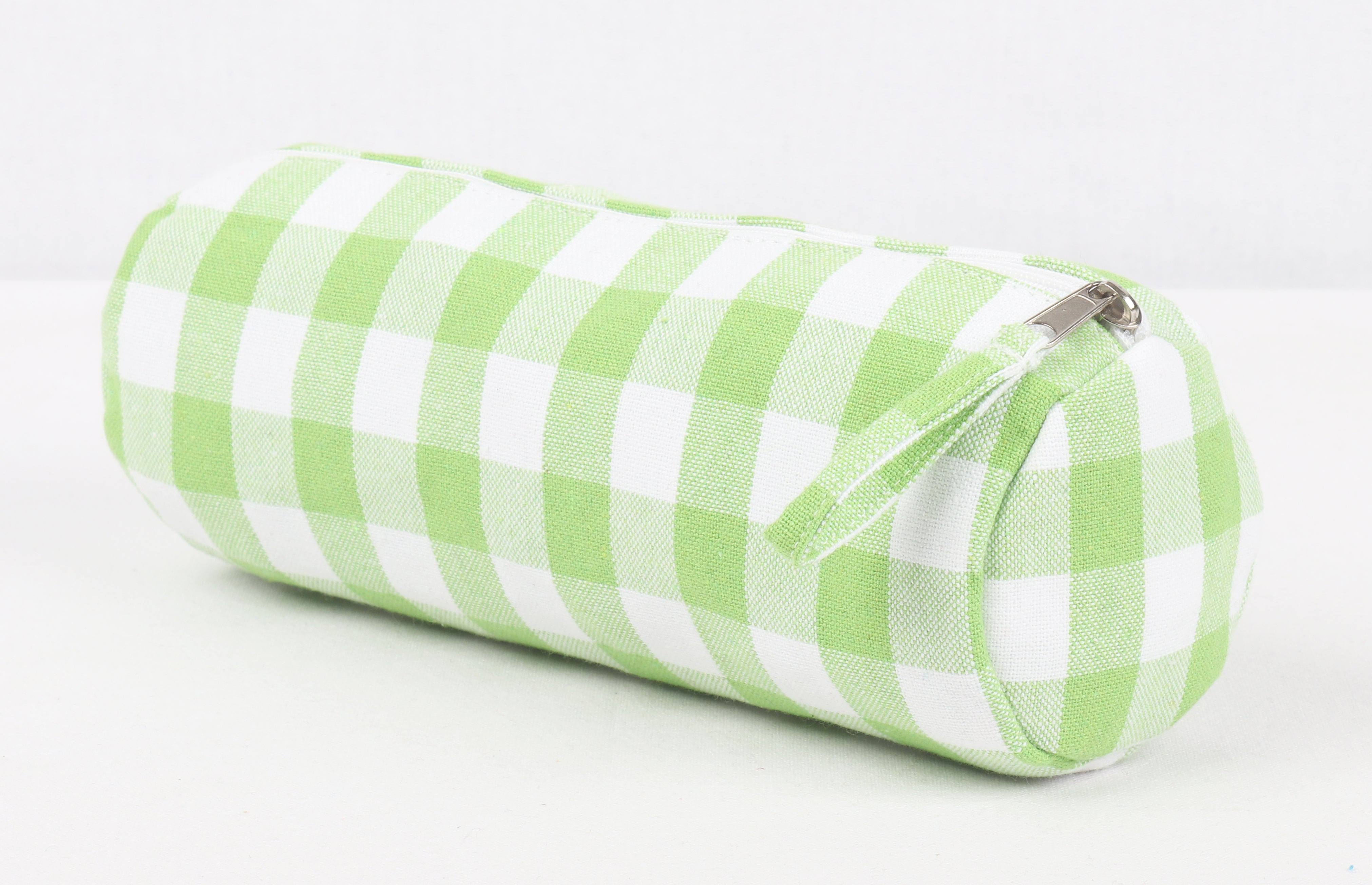 Cotton Green Square Pencil Pouches - Pack of 2 pcs