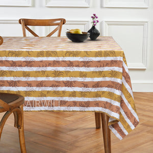 Cotton Floral Printed 4 Seater Table Cloths