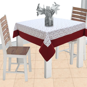 Cotton Ricco Star with Border 2 Seater Table Cloths Pack of 1 freeshipping - Airwill