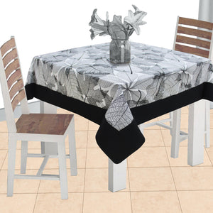Cotton Palm Leaf with Border 2 Seater table Cloths Pack of 1 freeshipping - Airwill