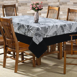 Cotton Palm Leaf with Border 6 Seater Table Cloths Pack of 1 freeshipping - Airwill