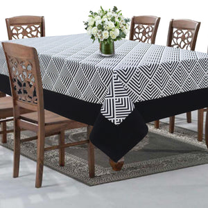 Cotton Diamond Check with Border 8 Seater Table Cloths Pack of 1 freeshipping - Airwill