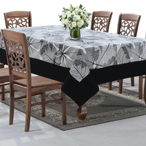 Cotton Palm Leaf with Border 8 Seater Table Cloths Pack of 1 freeshipping - Airwill