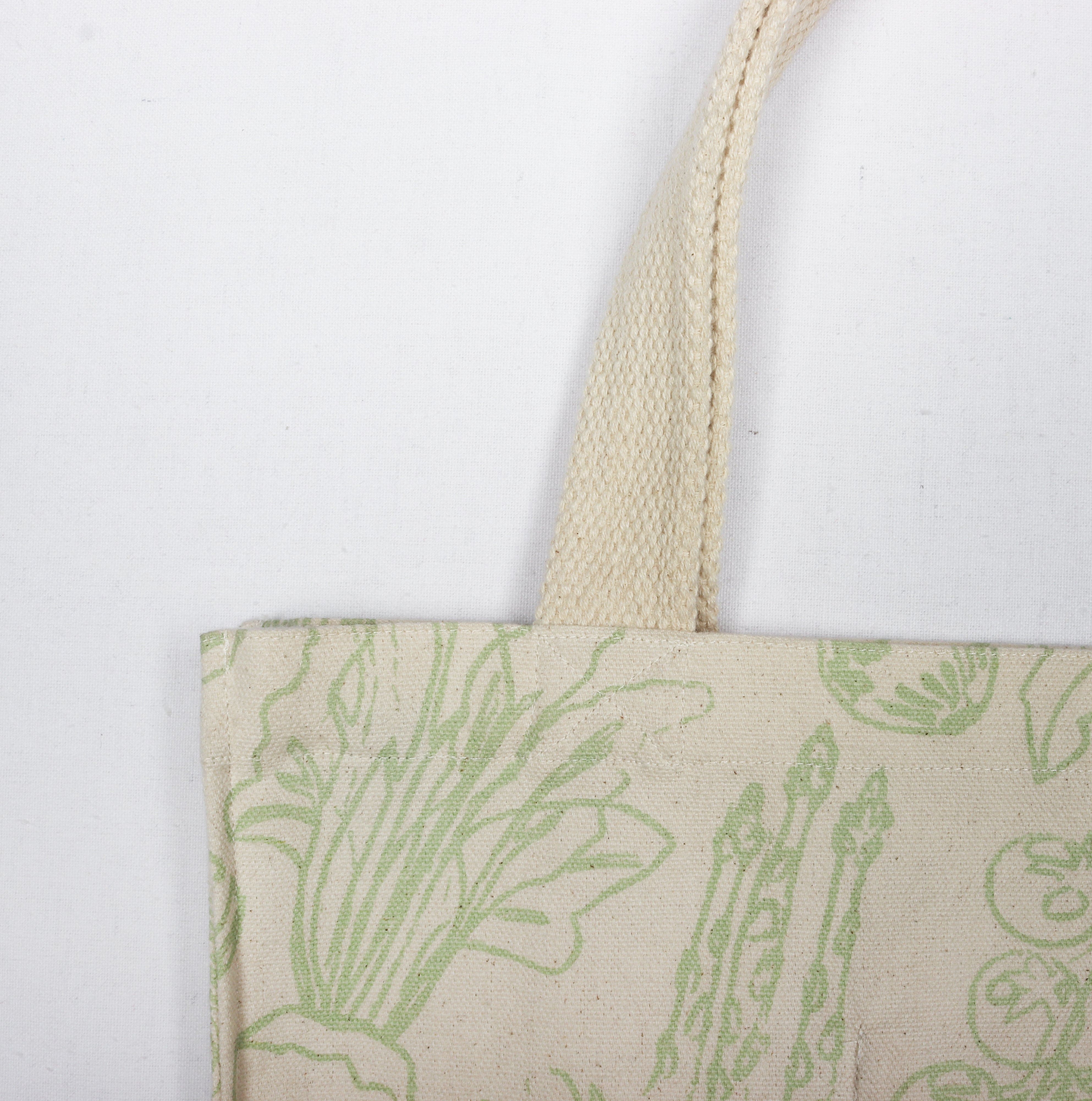 Cotton Canvas Vegetables / Grocery Shopping Bag