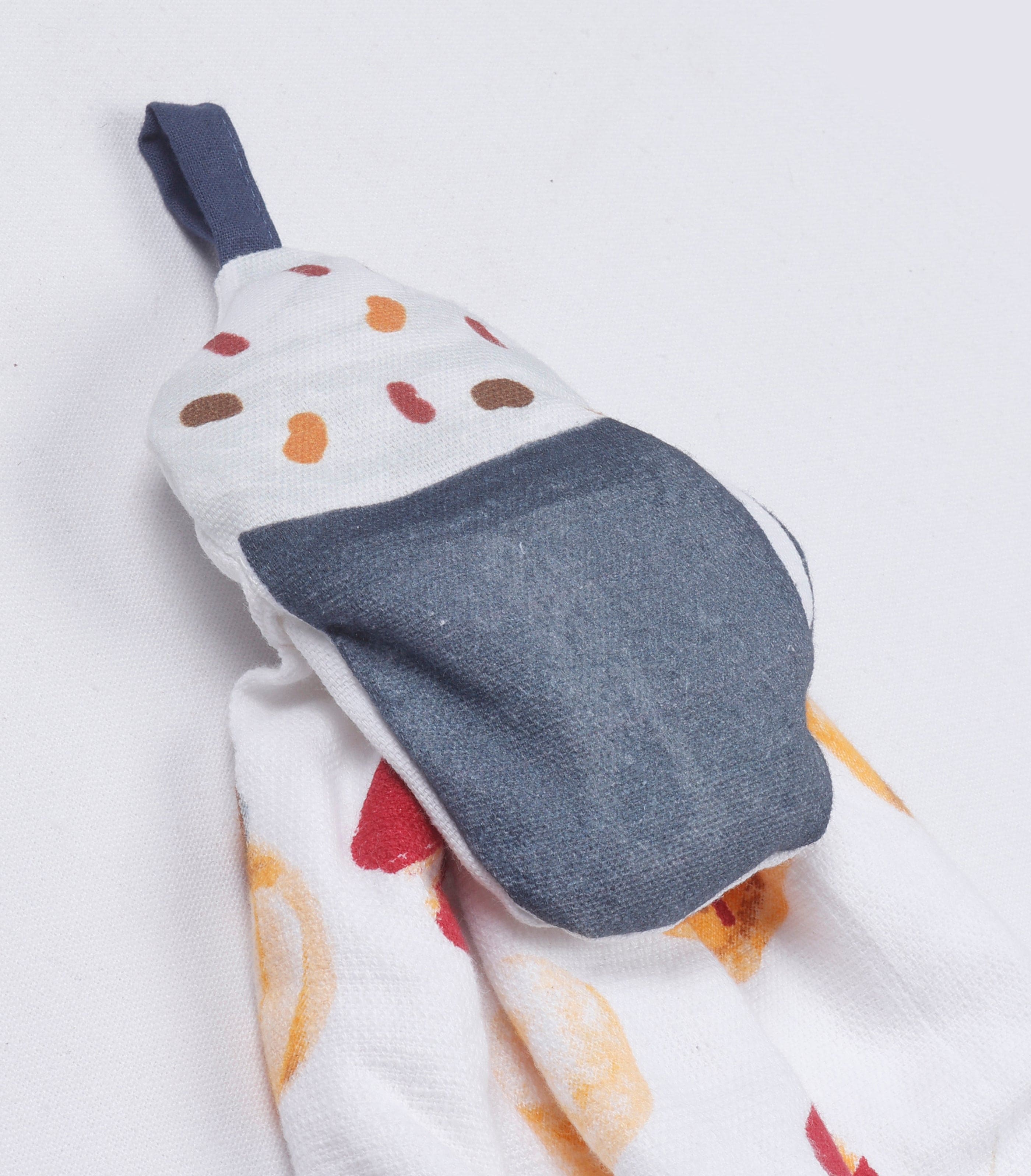 Cotton Washbasin Towel pack of 2