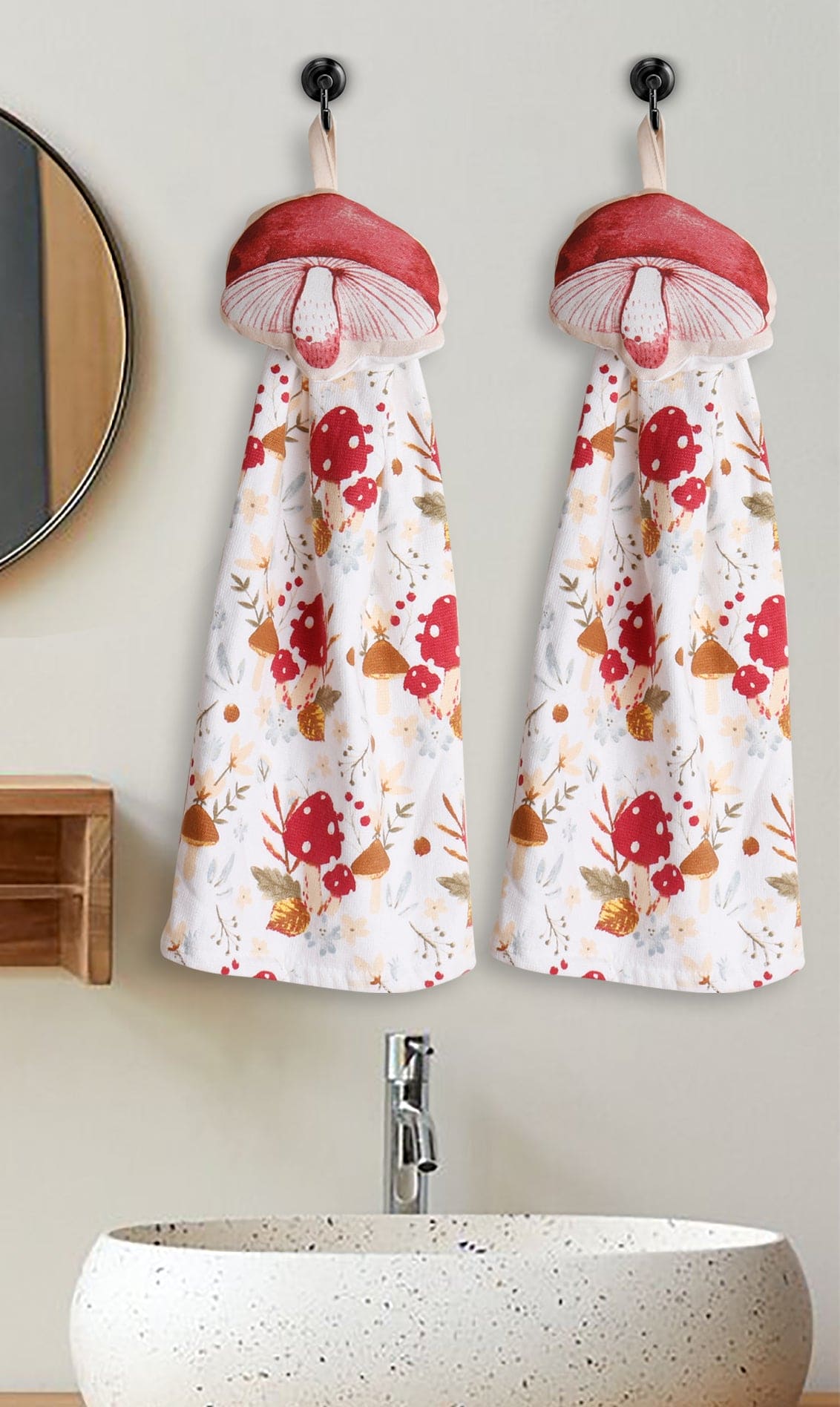 Cotton Washbasin Towel pack of 2