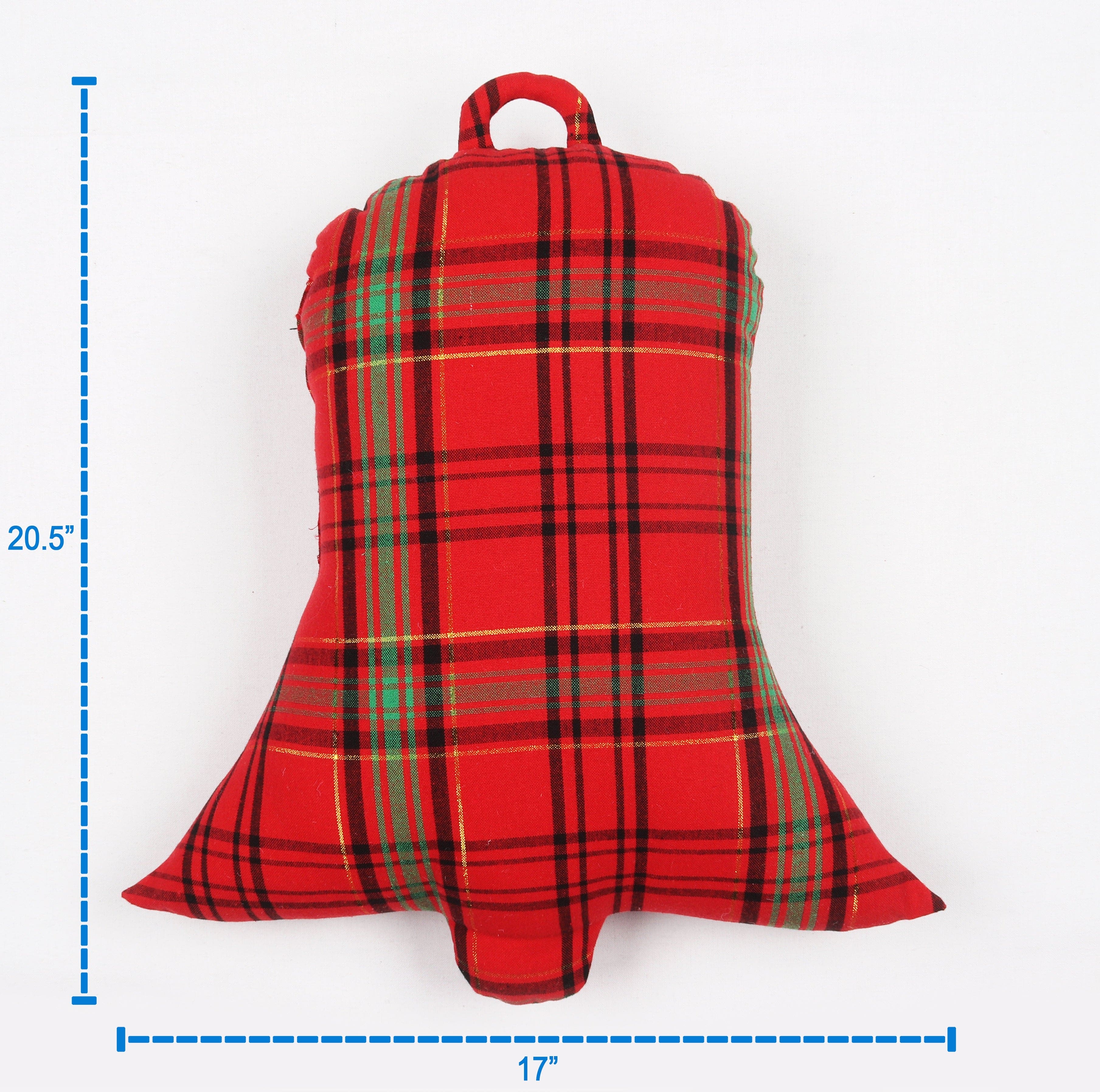 Buy Cotton Christmas Sentiment Cushions Tree, Star, Bell, Candy