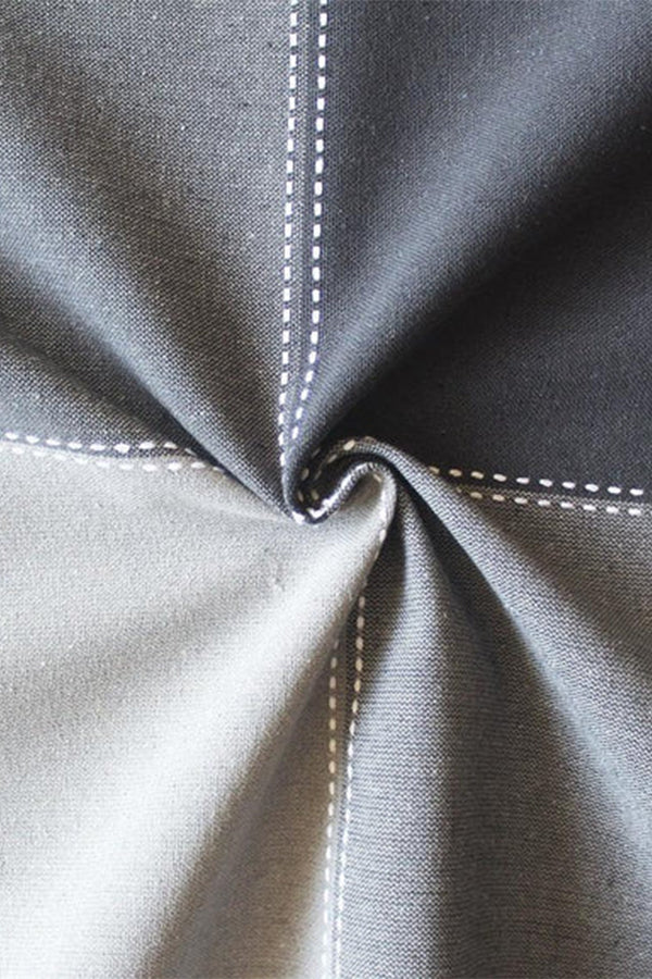 Cotton 4 Way Dobby Grey Free Size Apron