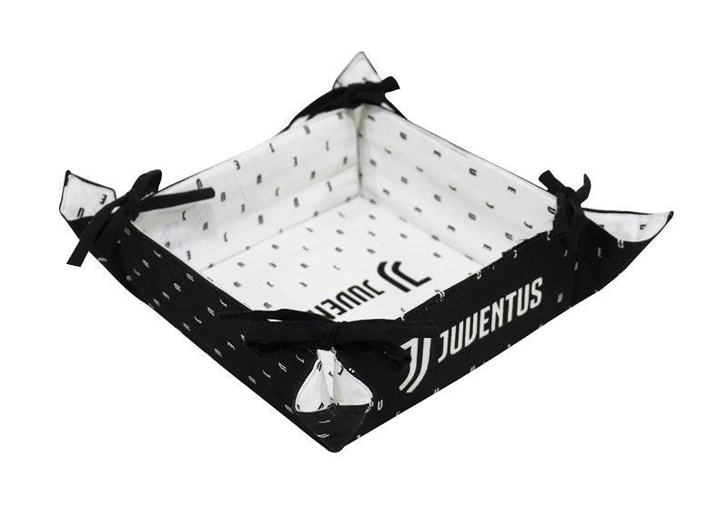 Cotton Black Juventus Bread Basket