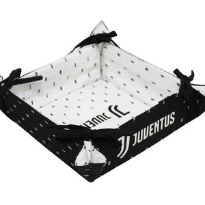 Cotton Black Juventus Bread Basket