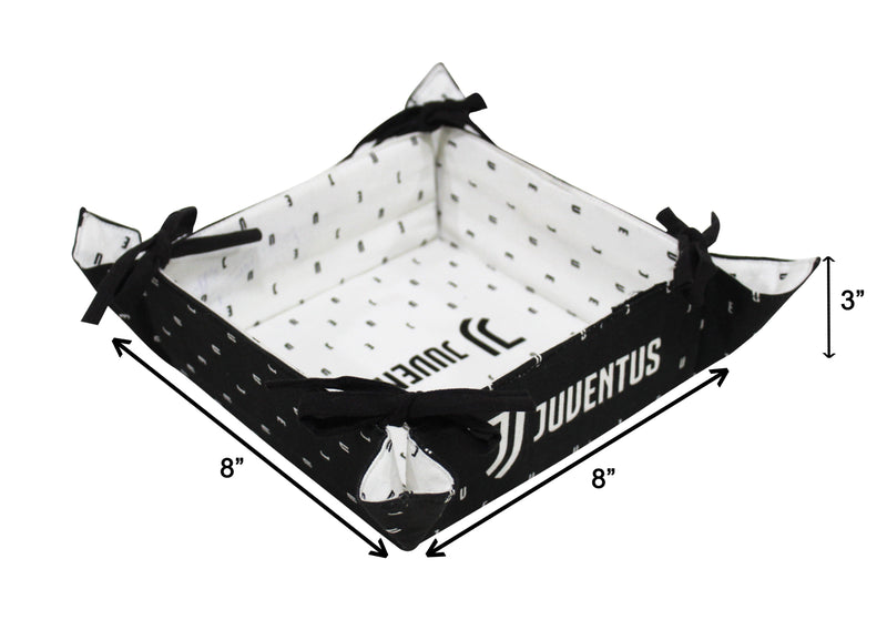 Cotton Black Juventus Bread Basket