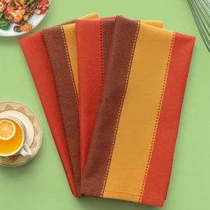 Cotton Dobby Stripe Kitchen Towels Pack of 4 freeshipping - Airwill