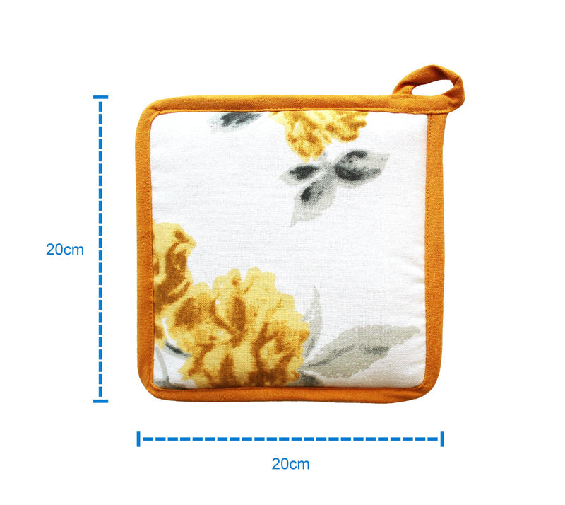 Cotton Elan Flower Pot Holders Pack of 3