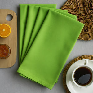 Cotton Solid Apple Green Kitchen Towels Pack Of 4 freeshipping - Airwill
