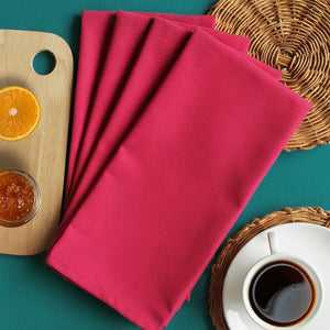 Cotton Solid Rose Kitchen Towels Pack Of 4 freeshipping - Airwill